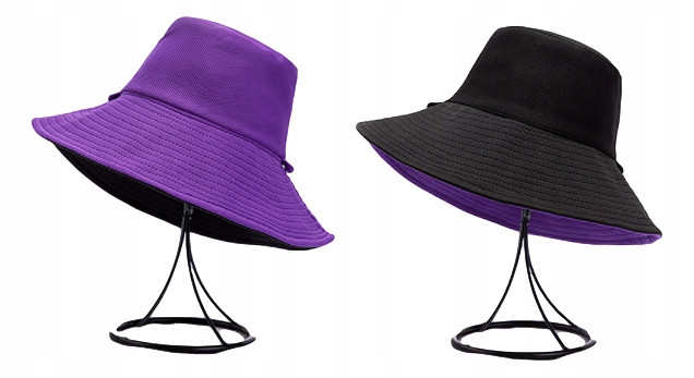 

Duży Bucket Hat Kapelusz Czapka Rybacka Dwustronna