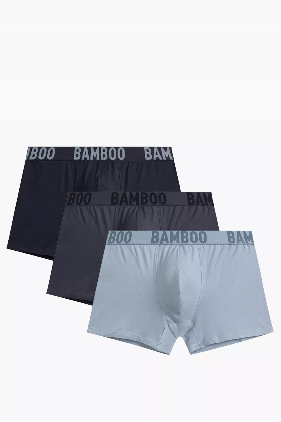 Bambusové pánské boxerky Atlantic 3MH-215-GRA/NE/GRF 3-balení [Velikost XL]