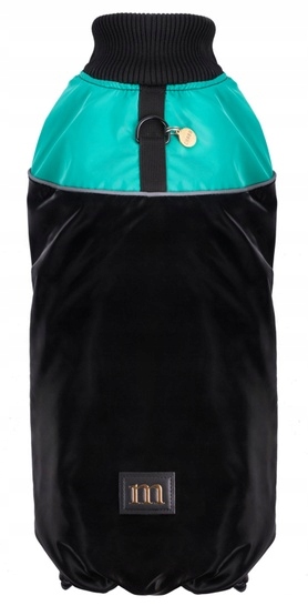 Levně Oblečení Pro Psa Nastavitelná Dešťová Bunda Zelená Velikost 2XL