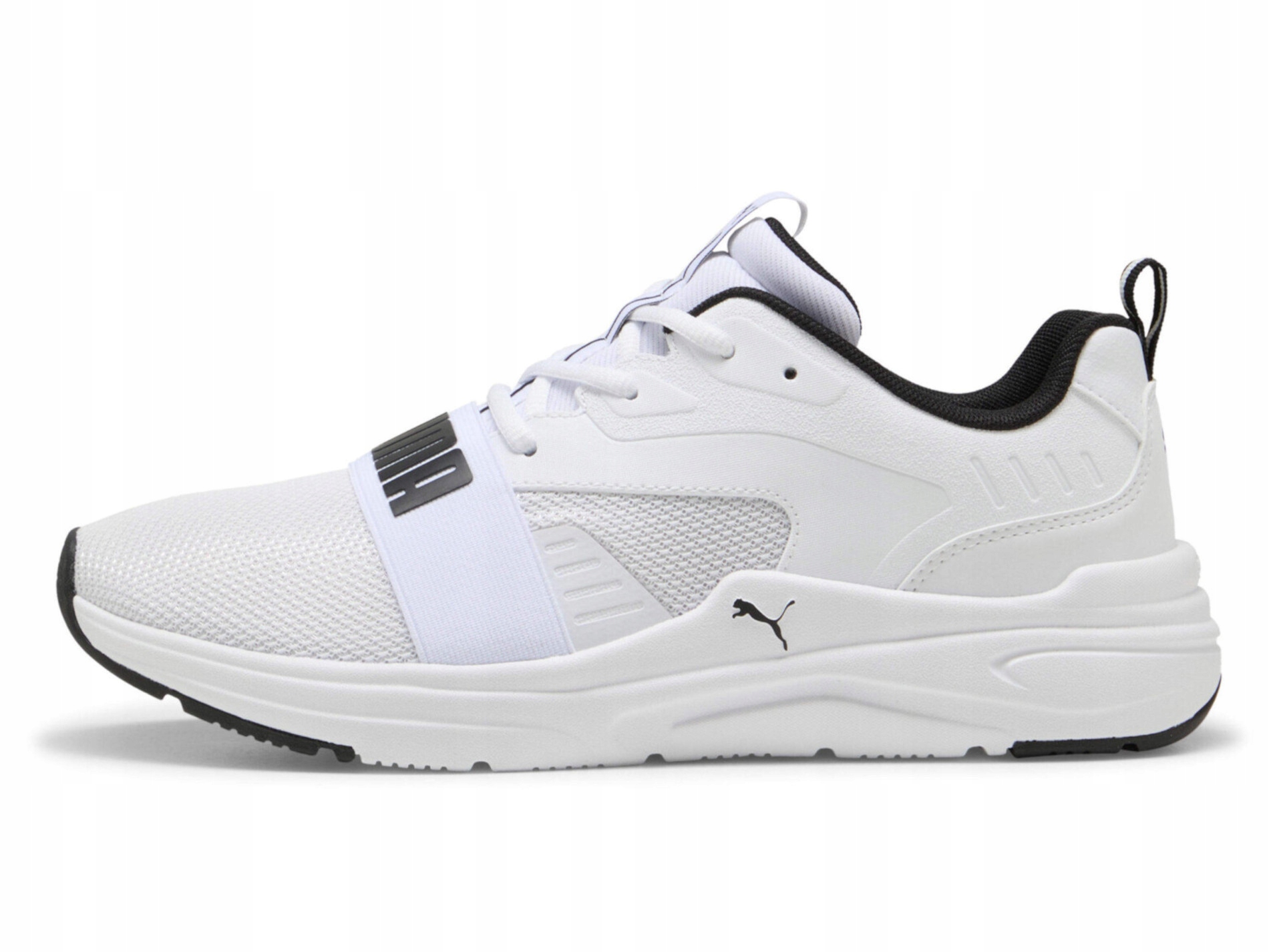 Pánské boty Puma Softride Wired 400232-02 sportovní síťované bílé 42,5