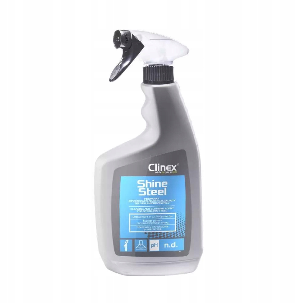 Levně Clinex Shine Steel 650ml na nerez