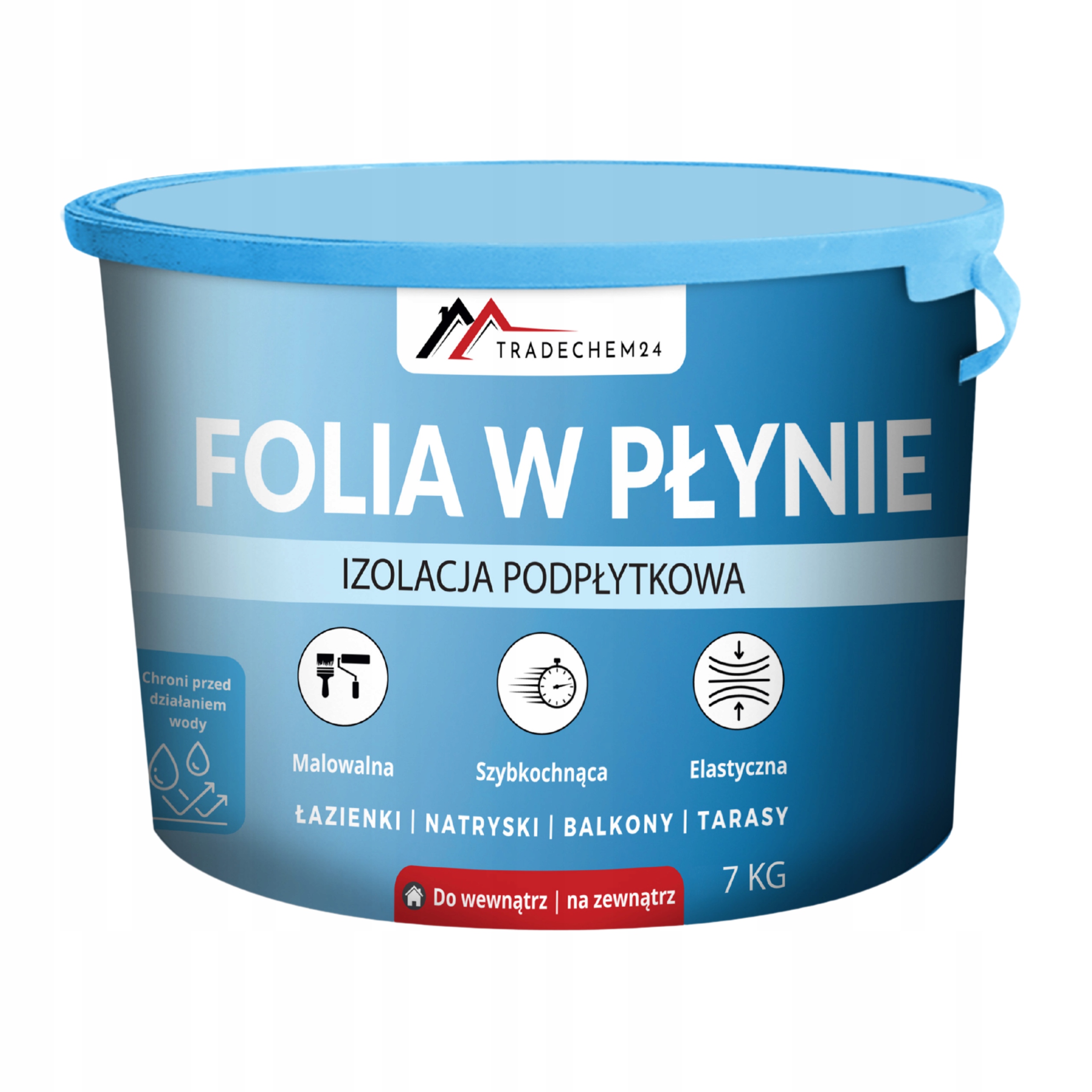 Fólie V Tekutině Hydroizolace 7 kg Pro Prádelnu Pod Dlažbu Na Terasa Balkon