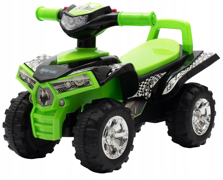 Jeździk Dla Dziecka Quad Otwierane Siedzenie Duże Koła Na Roczek Hq