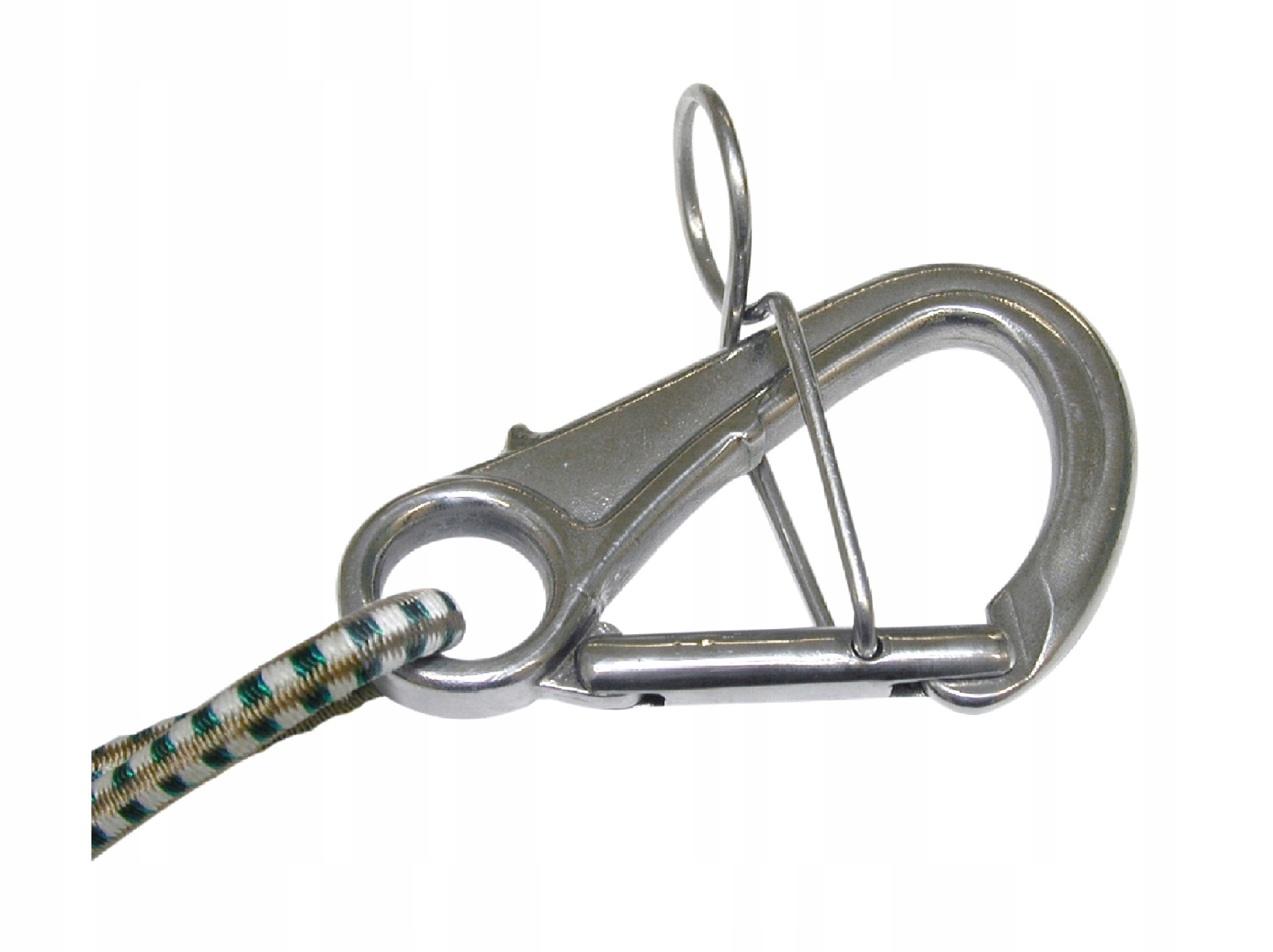 5 x Nerezový kyselinovzdorný háček V4 s uchem pro boi 620 kg