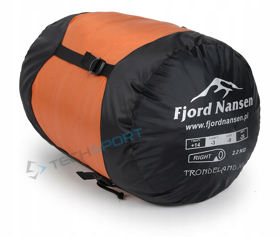 CIEPŁY ŚPIWÓR FJORD NANSEN TRONDELAND XL do -26st Model TRONDELAND