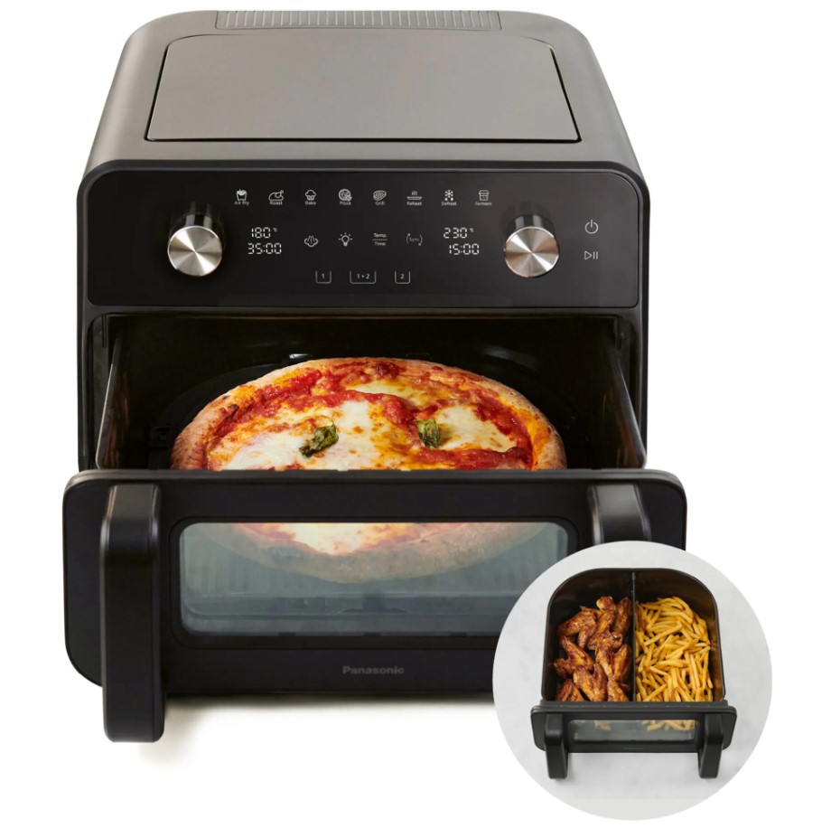 Panasonic NF-BC1000KX Frytkownica beztłuszczowa Flex Air Fryer, 9,6l 2450W