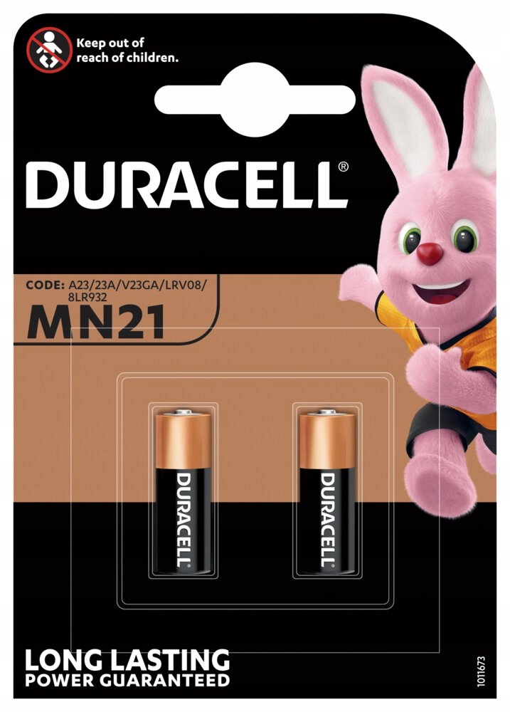 

2x Duracell MN21 A23 baterie alkaliczne 12V