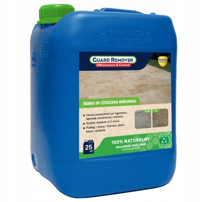 Odstraňovač výkvětů, cementového mléka, usazenin z betonu Guard Remover Eco 4L