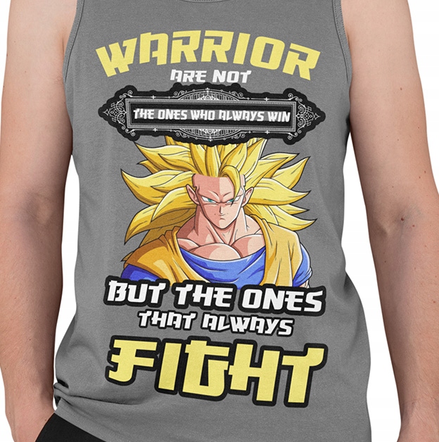 TANK TOP DRAGONBALL DBZ WARRIOR Marka inna