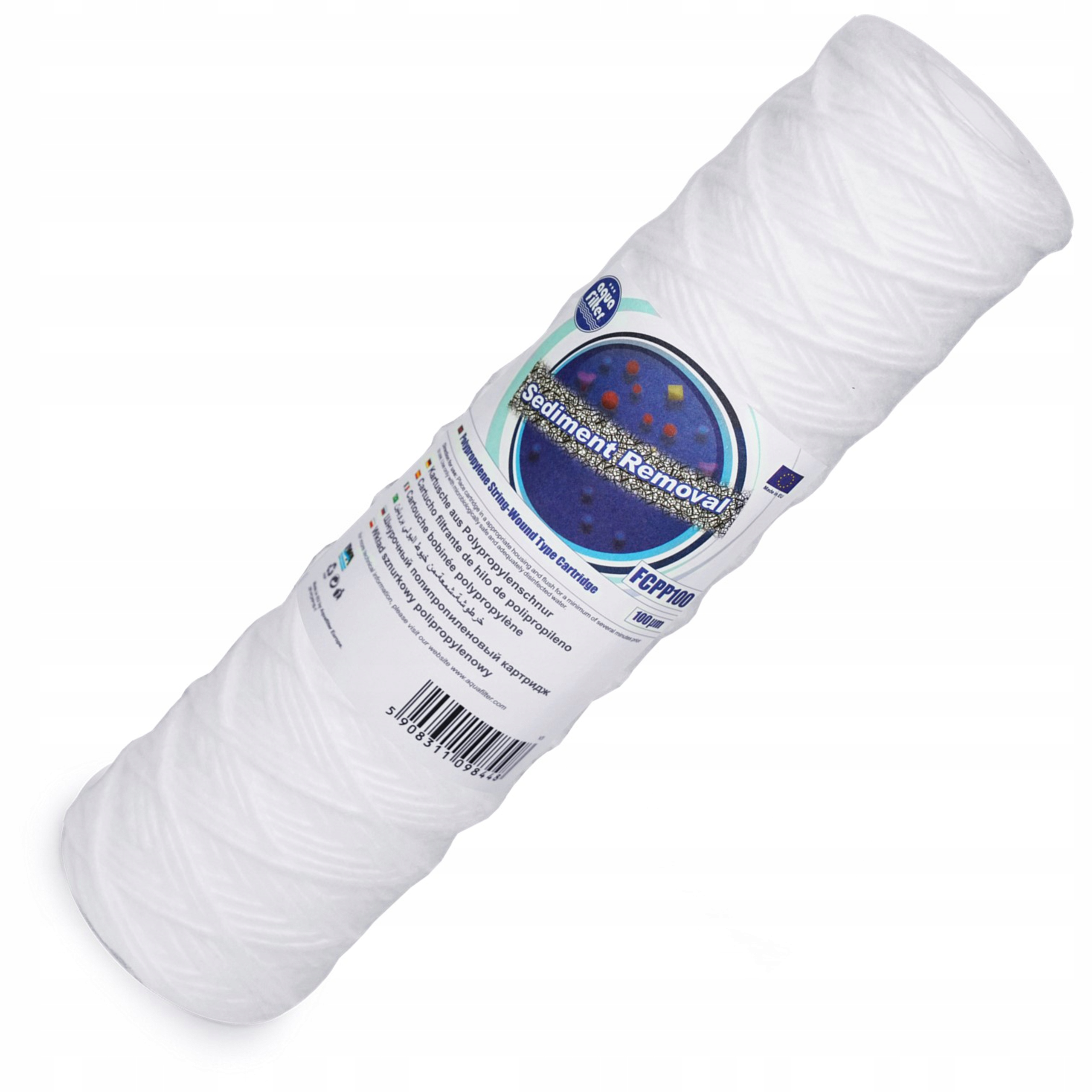 

Wkład FCPP100 Wstępny Filtr Aquafilter Sznurkowy