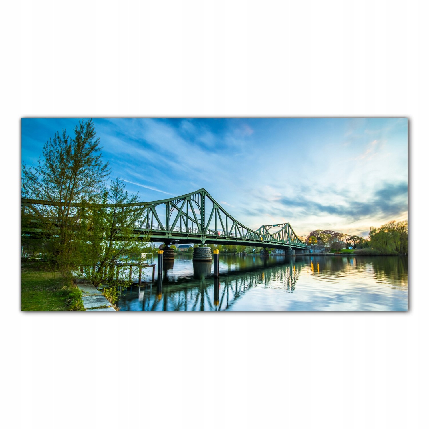 Most Řeka Natura 140x70 Tvrzené sklo lacobel