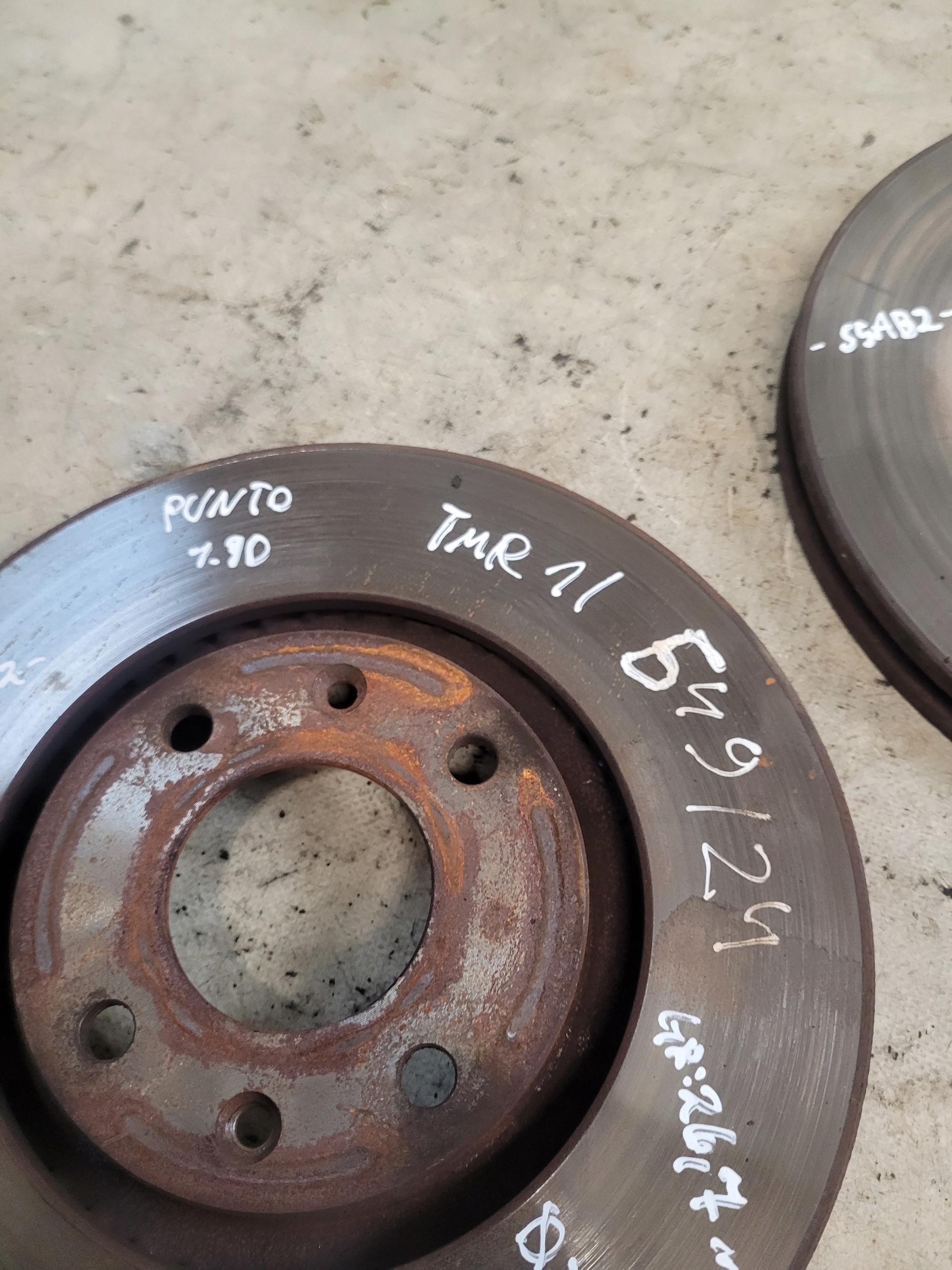 discs brake front 284MM FIAT PUNTO II 1.9 JTD