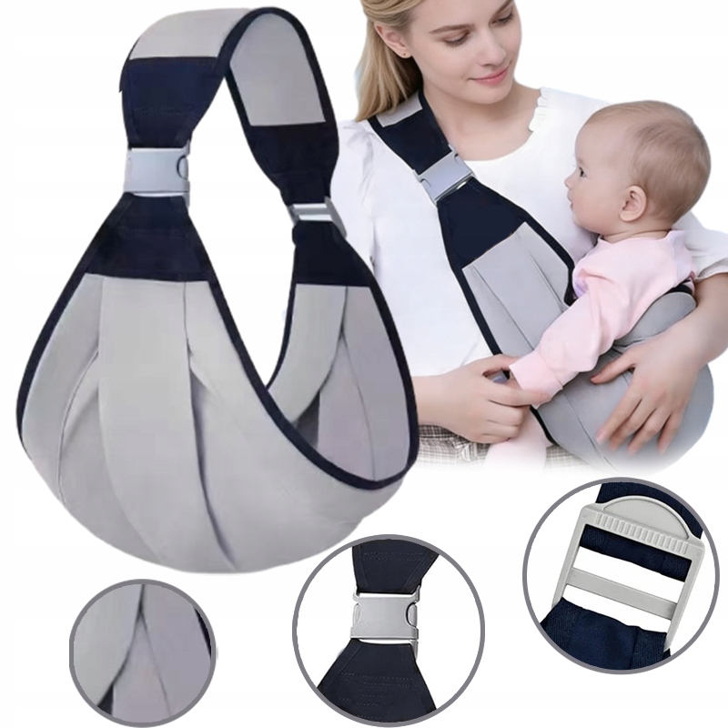 NOSIDEŁKO ERGONOMICZNE DLA DZIECKA DO 20 KG - BEZPIECZNE NOSIDŁO BIODROWE