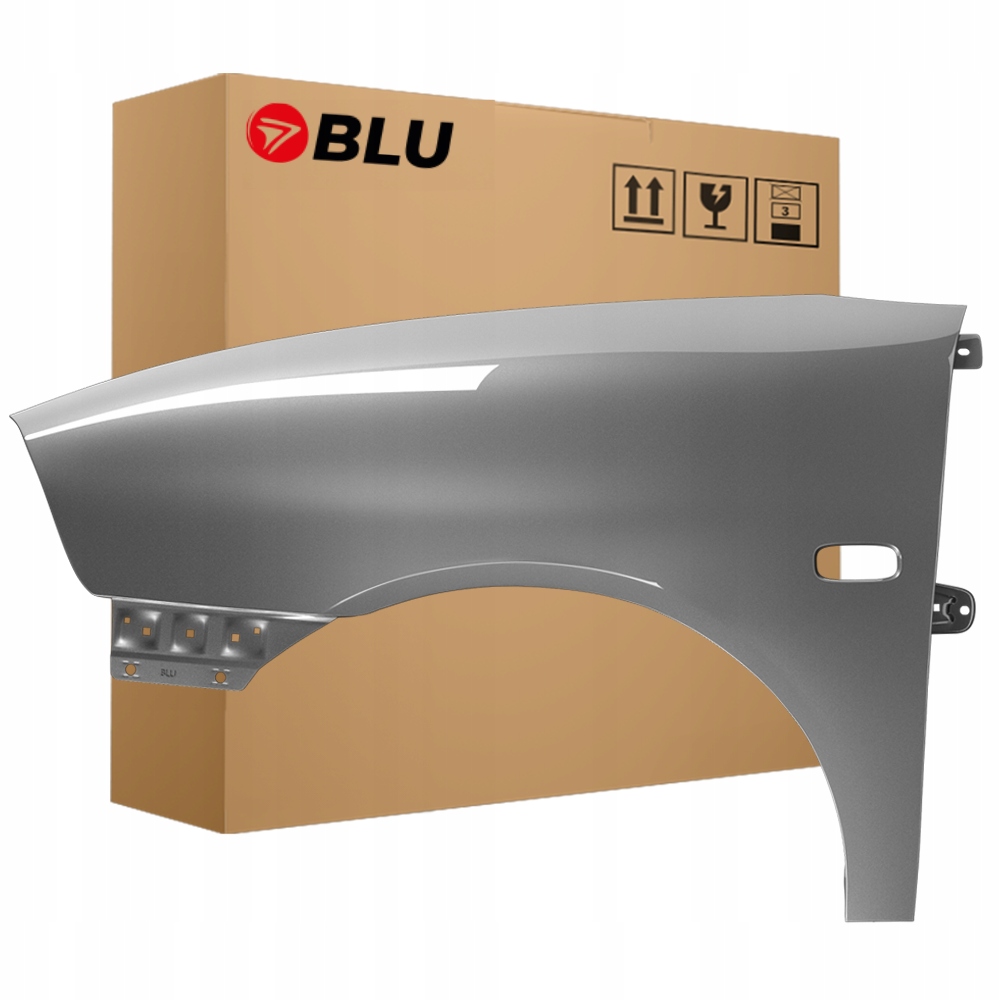 Blatník Blu Seat Ibiza Cordoba III 3 6L LS7U levý stříbrný 02-08 přední pozink