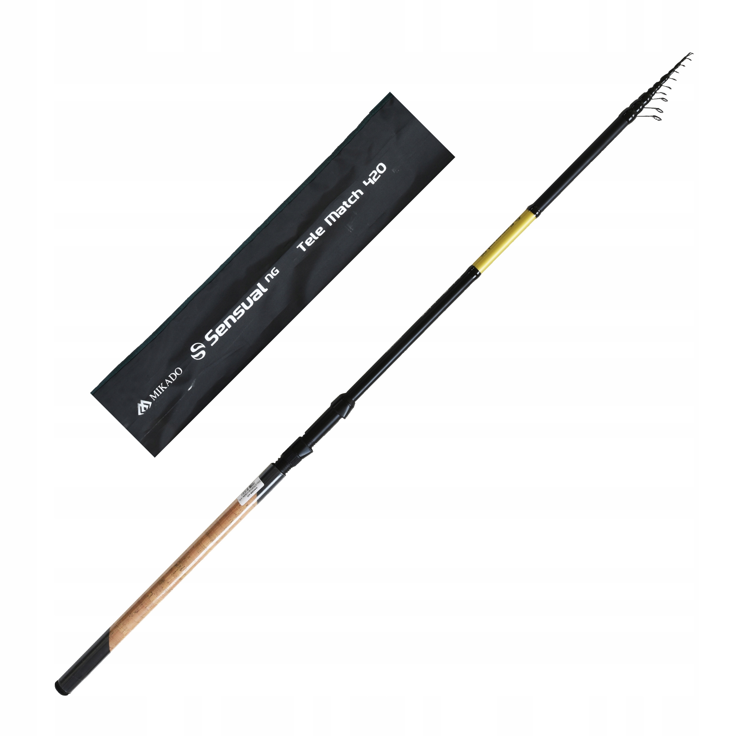 Wędka matchowa teleskopowa Mikado Sensual Ng Tele Match 4.20m 5-25g