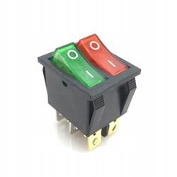 

Przełącznik klawiszowy podwójny On/off 16A 250V