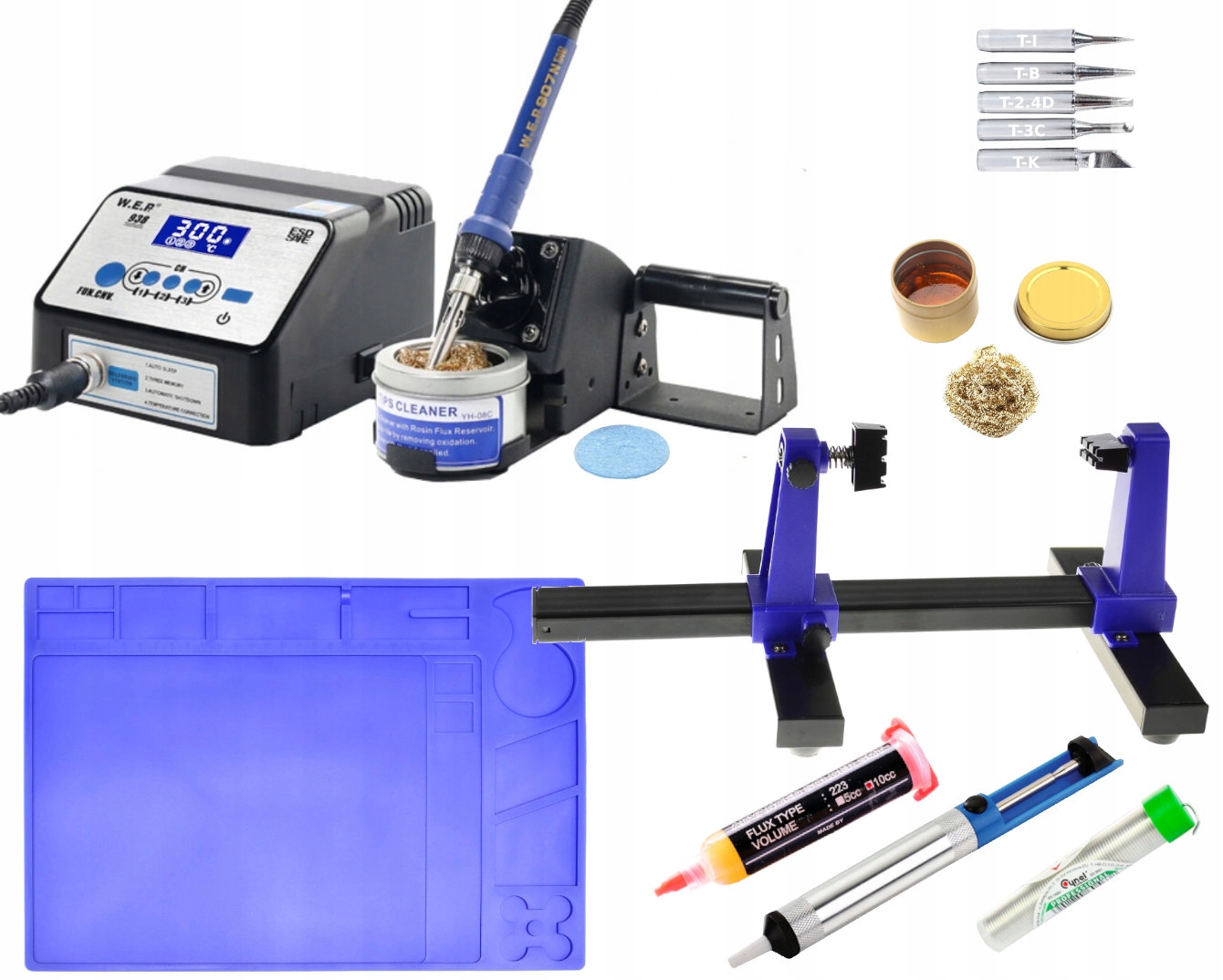 

Stacja lutownicza Wep 938 Uchwyt Groty Mata Flux