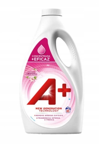 Levně A+ Gel na praní Fresh Flowers, 3,25 l