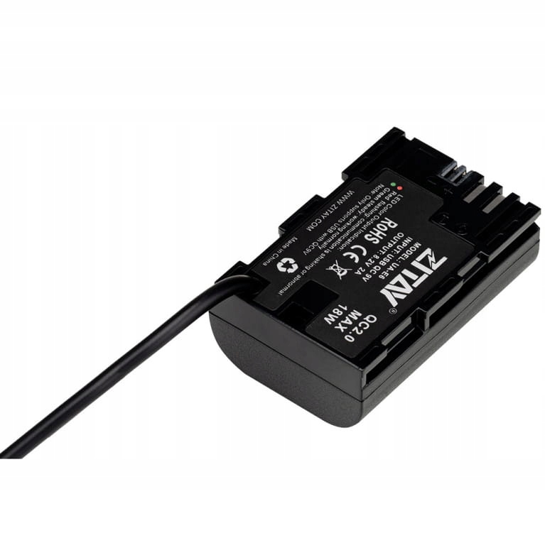 Adapter zasilania Zitay USB-C do LP-E6 (DB-040) Marka Inna