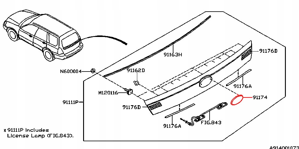 EMBLEMAT ZNACZEK LOGO GRILLA ATRAPY PRZÓD KLAPY TYŁ SUBARU FORESTER OUTBACK Jakość części (zgodnie z GVO) O - oryginał z logo producenta pojazdu (OE)