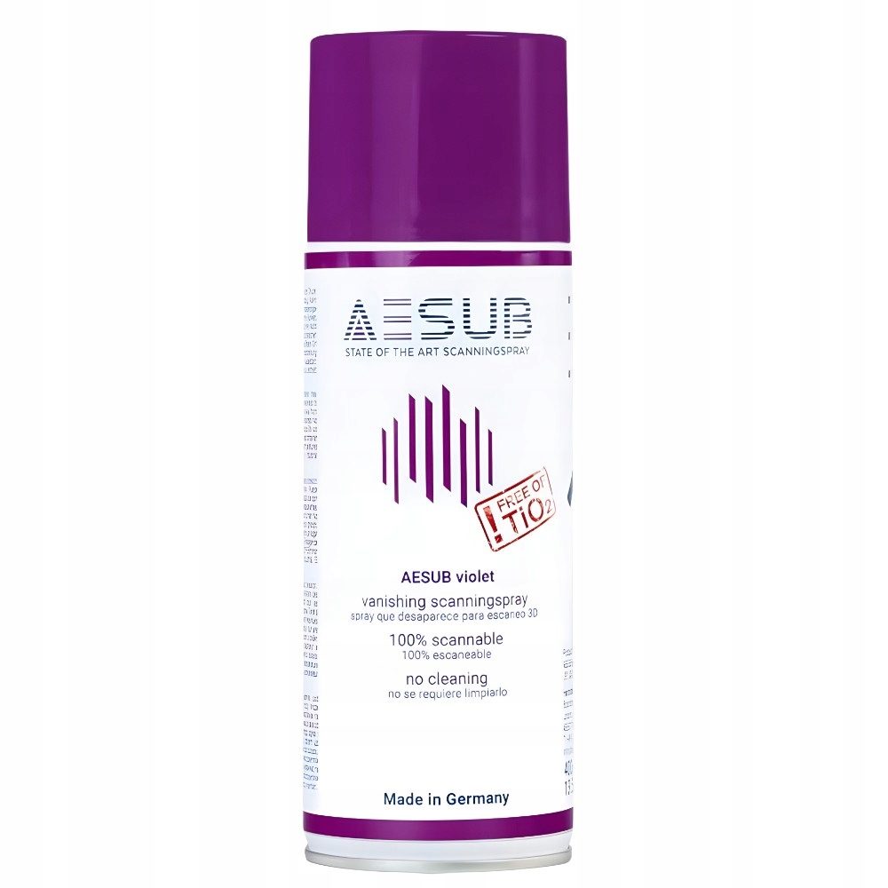 Spray AESUB Violet Fioletowy 400ml 1 szt | PRECYZYJNY MATOWY