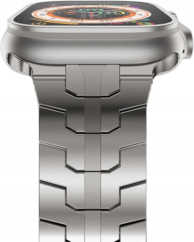 NewWays srebrna bransoleta do Apple Watch SE3/2 10/9/8/7/6/5/4/3 38/40/41mm