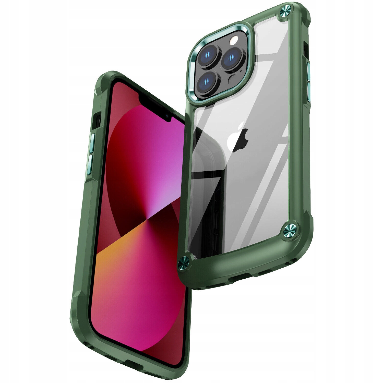 

Etui Case Do Iphone 13 Pro Max Obudowa Zielony