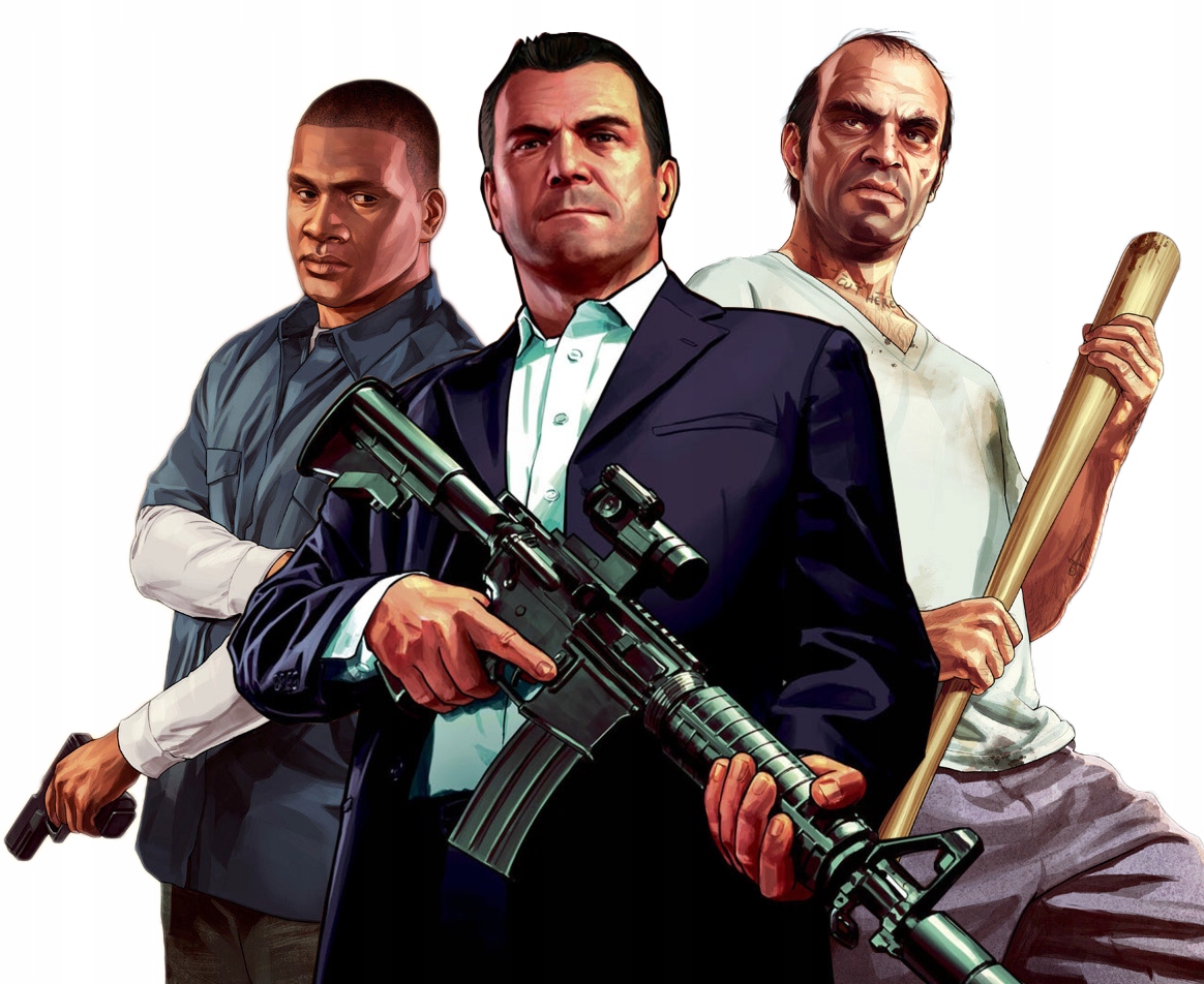 Grand Theft auto 5 Майкл Тревор Франклин