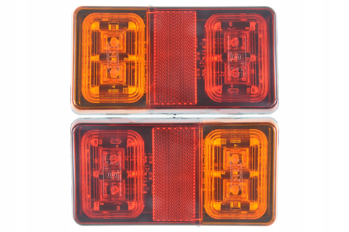 LAMPA LED DIODOWA PROSTOKĄTNA DO LAWETY PRZYCZEPY