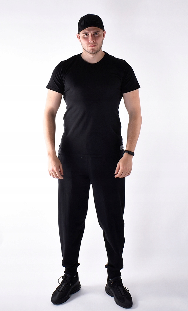 Spodnie dresowe Legalna Sztanga czarne 4XL Długość nogawki długa