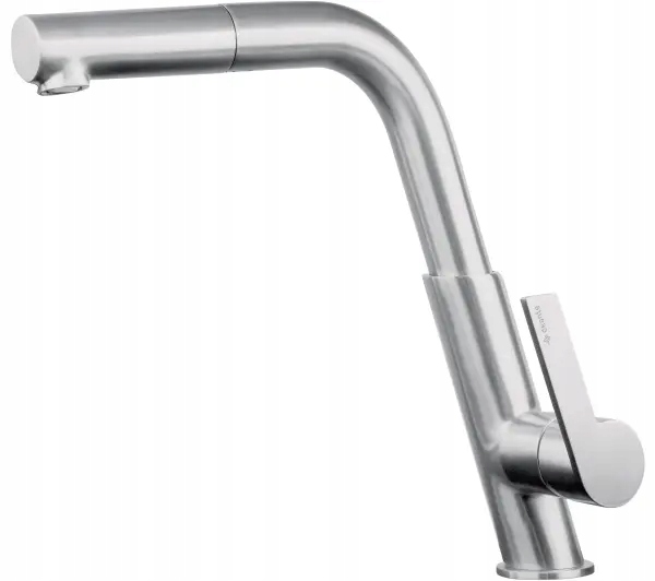 Bateria kuchenna stojąca Deante Silia BQS_F73M Stal szczotkowana Mosiądz