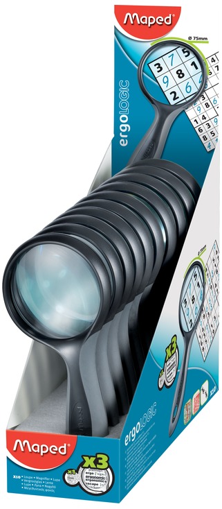 Lupa Ergologic duża 75mm Maped
