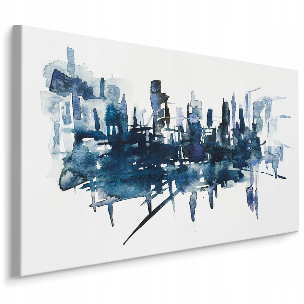 Obraz canvas abstrakce akvarel malířství 100x70