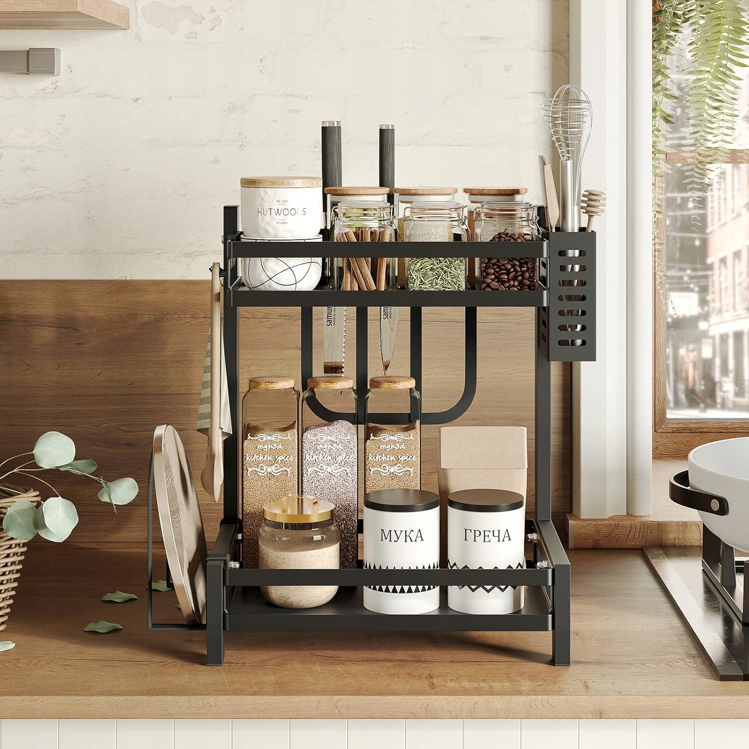 2-POZIOMOWY STOJAK NA PRZYPRAWY ZE STALI NETEL Kod producenta 2-POZIOMOWY STOJAK NA PRZYPRAWY NETEL