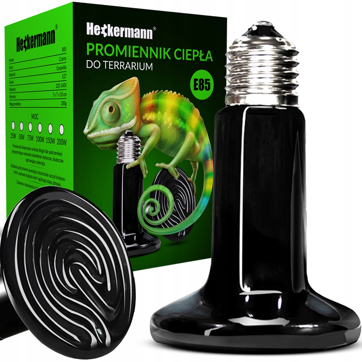 

Żarówka Grzewcza Na Podczerwień Do Terrarium 100W