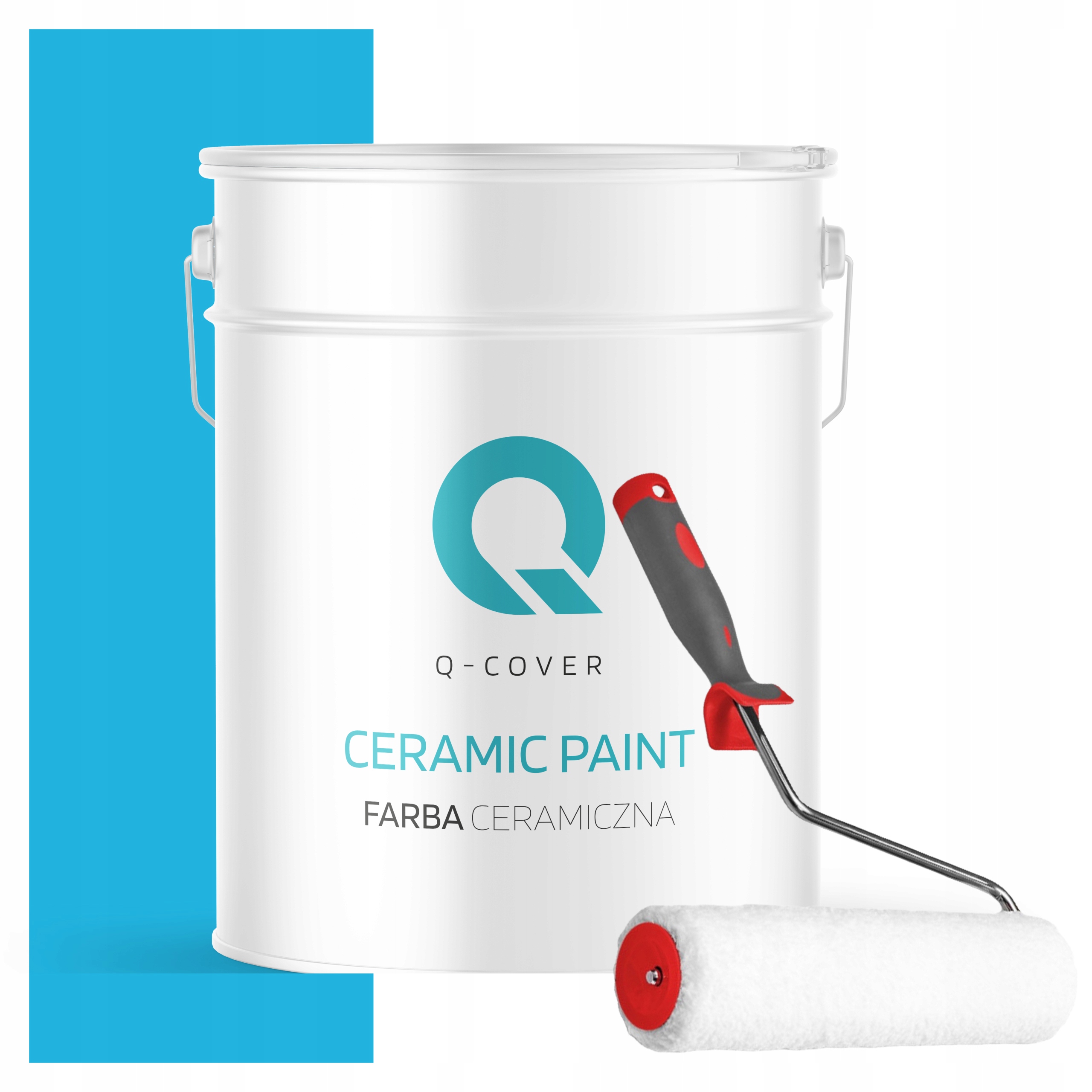 Keramická Farba Na Stenu Farba Modrá H0340 10L Mat Výrobca Valček