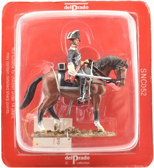 Cavalier, garde du corps, Espagne, 1801 Del Prado 1/30 (č. 52)