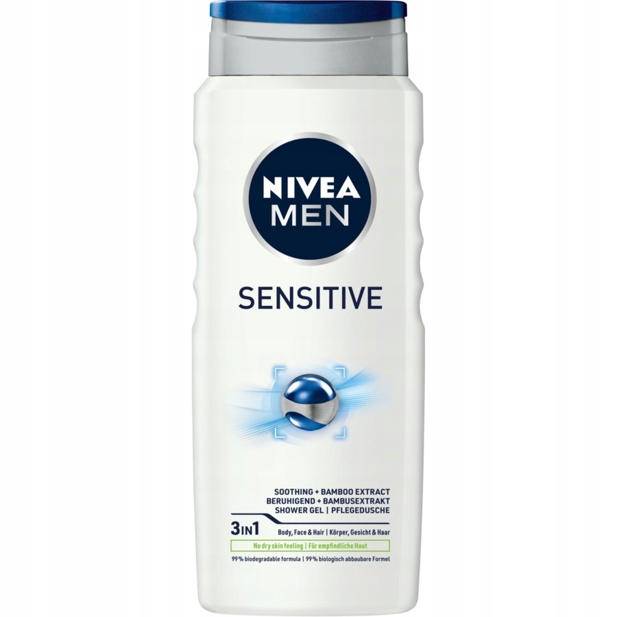 

Nivea Men Sensitive żel pod prysznic 500ml