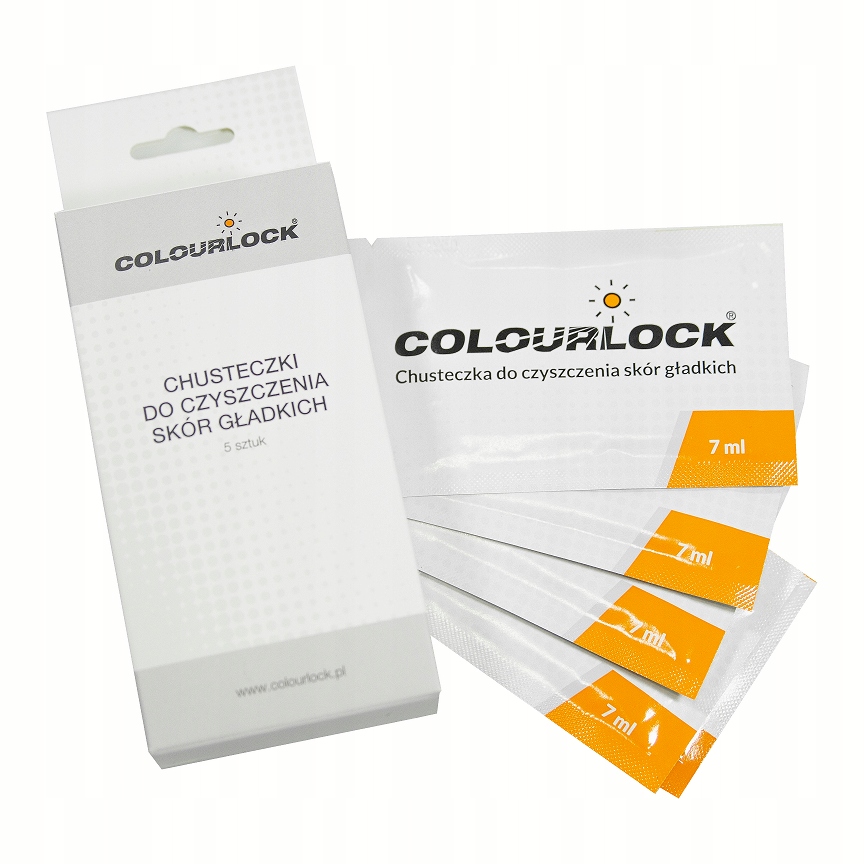 

Colourlock -Zestaw chusteczek do czyszczenia skór