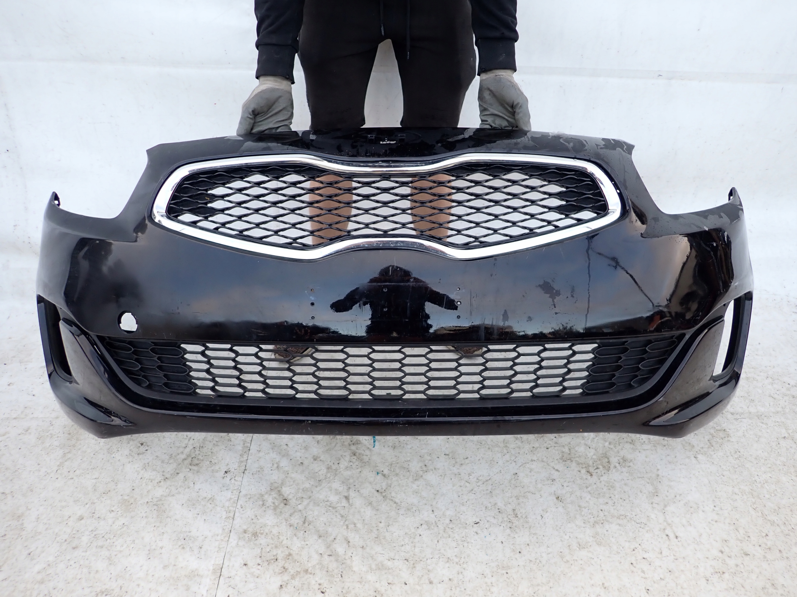 KIA CARENS IV 13-16 bumper front front