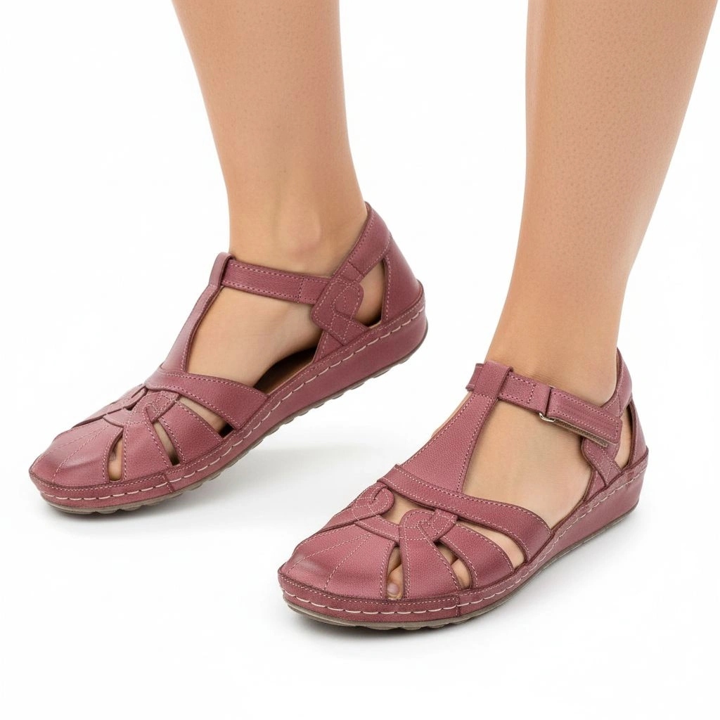 Růžové sandály Armodo Módní dámská obuv