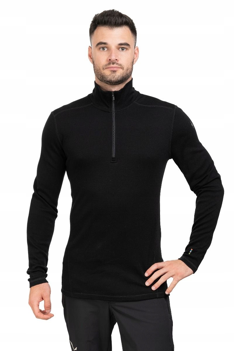 Smartwool Koszulka termoaktywna męska Classic Thermal Merino Bl 1/4 Zip l