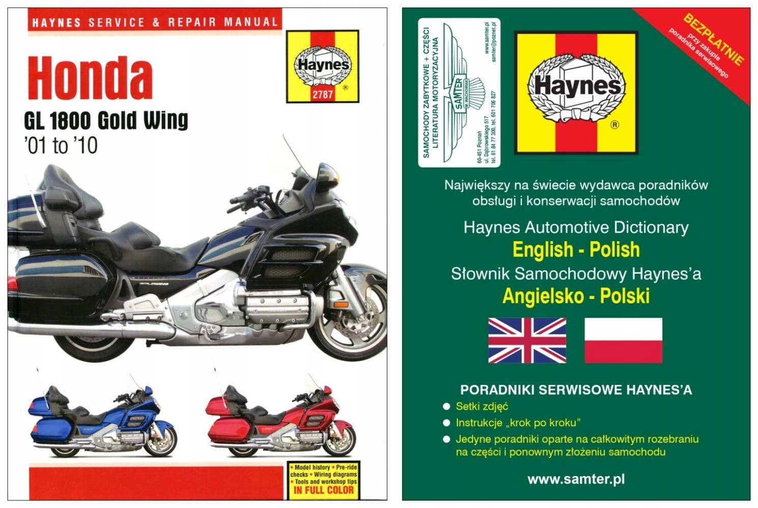 Honda Gold Wing GL 1800 2001-10 керівництво Haynes