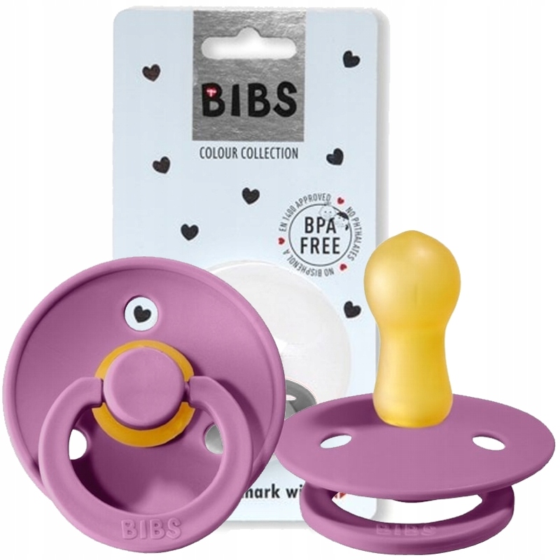 BIBS SMOCZEK USPOKAJAJĄCY M KAUCZUK HEVEA 6m+ 1szt