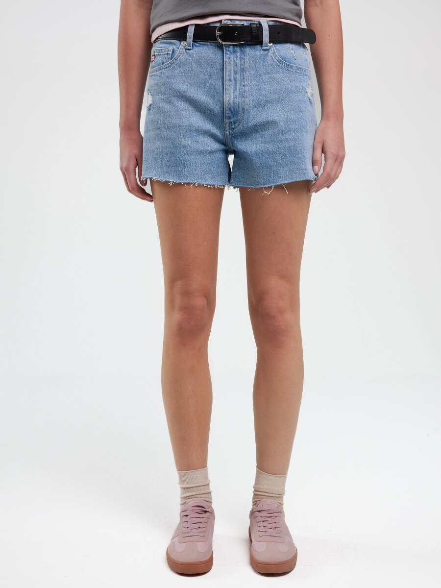 Big Star Dámské Džínové Kraťasy Modré Authentic Girl 284 W29