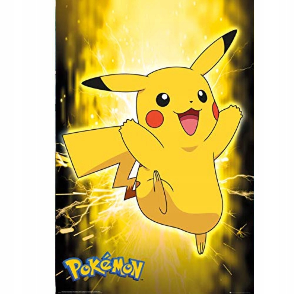 POKEMON PIKACHU NEON PLAKAT (91.5X61)