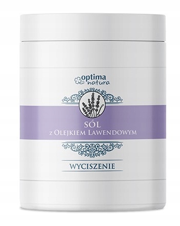 

Optima Sól z Olejkiem Lawendowym Wyciszenie 1kg