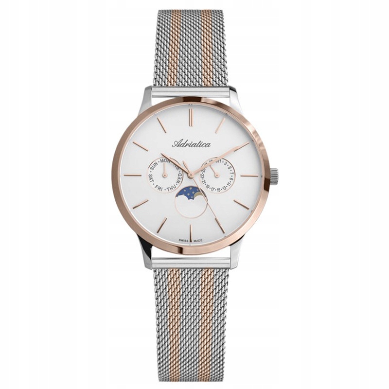 Dámské hodinky Adriatica A3174.R113QF Zirkony stříbrné