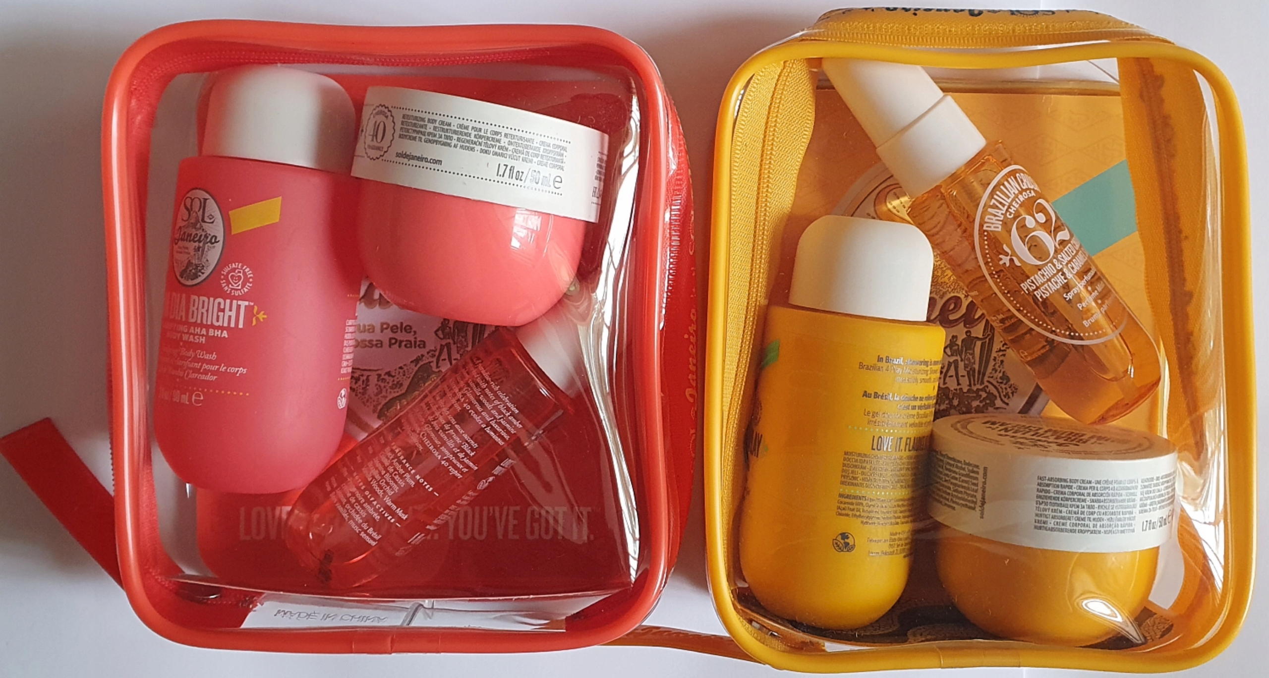 2 x zestaw prezentowy Sol de Janeiro Set Cheirosa 62 i 40 torba worek