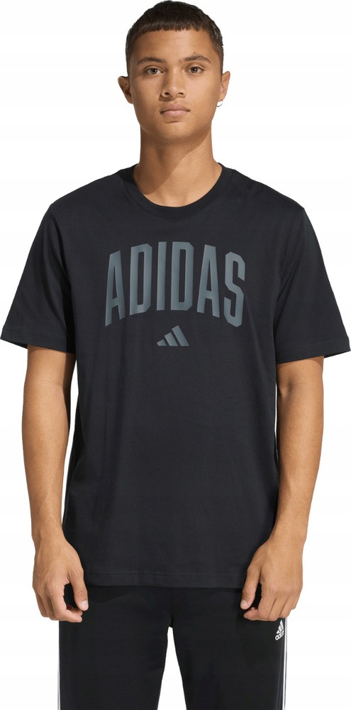 Koszulka Męska Adidas Collegiate Lineage Czarna KH4592 r M